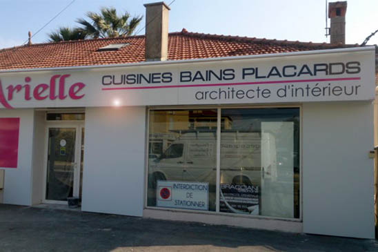 habillage façade et devanture tous magasins commerces toulon, aubagne, hyères, la garde