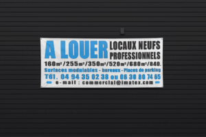 grande bâche professionnelle