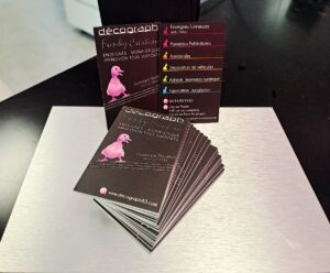 cartes de visites professionnelles personnalisées var