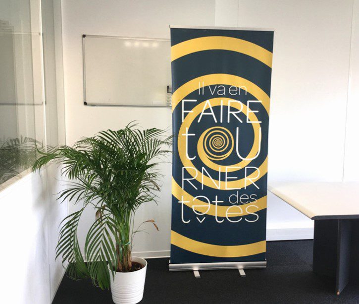 Impression ROLL UP publicitaire à La Ciotat